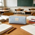 thumbnail image 4 of Back to School Supplies Under 1 Pencil Case Stylish Durable Versatile Zipper Pencil Case Big Capacity Pencil Pouch for Teen Girls Boys and Adults #986, 4 of 6