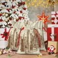 thumbnail image 6 of Honeii New York Print Small Burlap Bags,Christmas Drawstring Treat Bags Gift Bags Reusable Candy Goodie Wrapping Bags for Holiday Party Favors Supplies -Medium, 6 of 9