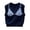 Dark Blue, variant on Women's Sweater Vest 3D Bra Print Knit Outer Wear Sleeveless V Neck Knit Tops Casual Loose Fit Clothes