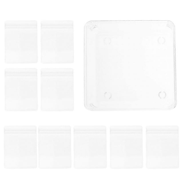 Clear PVC Jewelry Storage Bags for Earrings and Bracelets with Dust Proof and Waterproof Protection Transparent