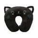 thumbnail image 5 of Matsuzay Almohadas de viaje suaves y ergonómicas en forma de U para dormir Lindas almohadas en forma de U almohadas para dormir para viajar gato negro 26*30cm 2Conjunto, 5 of 6