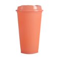 thumbnail image 1 of ¡Gran oferta de tazas de café! Vasos de plástico reutilizables TRIEIY de 401 ml con tapa, grandes, que cambian de color para adultos, niños, mujeres y fiestas. Vaso alto, bonito, para bebidas frías y, 1 of 3
