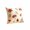 B, variant on ShaoXinWan Fall Linen Embroidery Throw Pillow Cover, Cute Red Spotted Leaf Decorative Cushion Case, Harvest Pillowcase for Sofa Couch Home Seasonal Decor