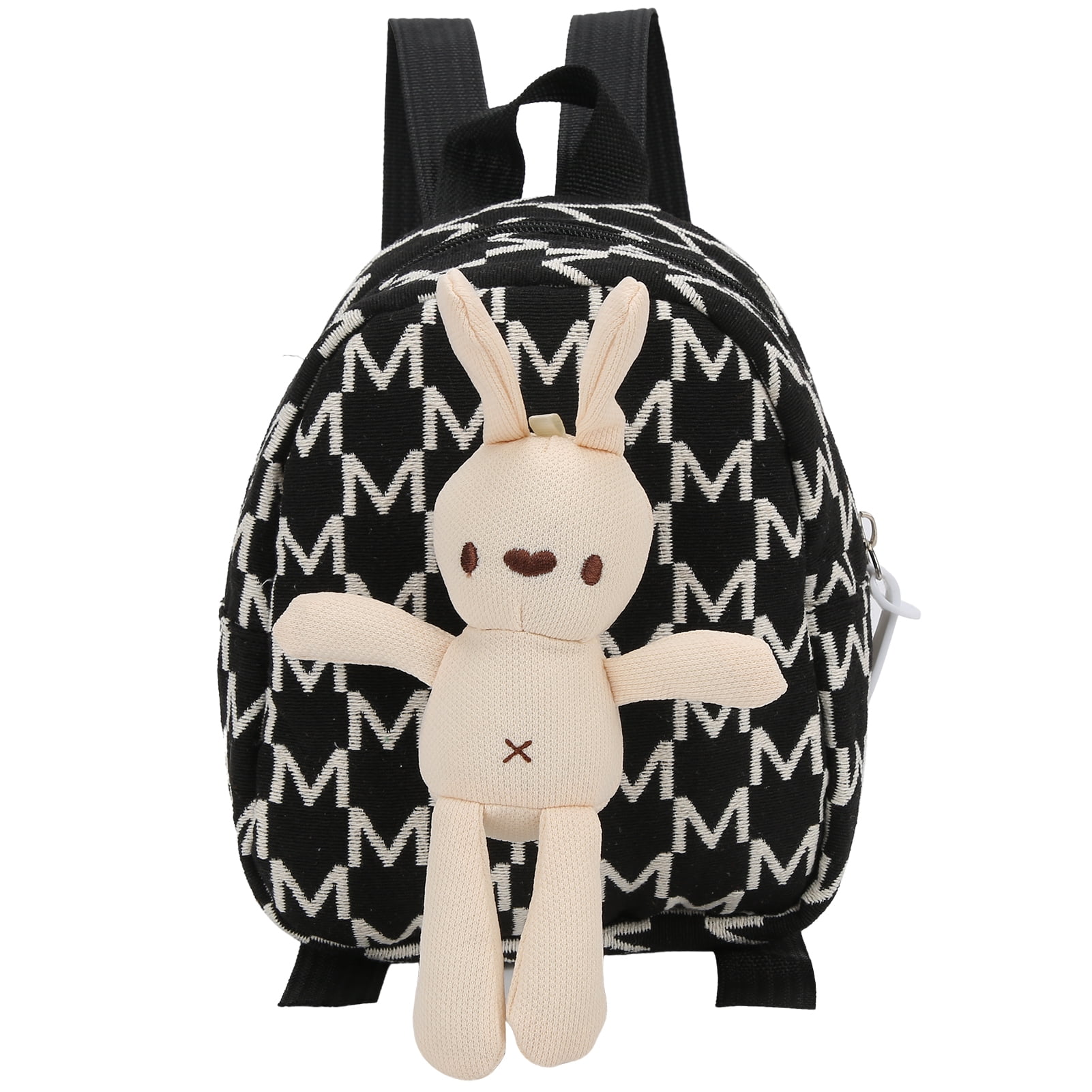 Preschool Bag, Soft And Skin-Friendly Backpack Shoulder Strap Cute Animal  Cartoon With Plush Toys For Travel For Boys Girls Gift White 