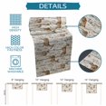 thumbnail image 5 of Table Runners 70 Inches Long Dress Scarves, Farmhouse Elk Farmhouse Coffee/Dining/Kitchen Table Decor, Holiday Table Runner, Rustic Botanical Wooden Striped 13x70 Inch, 5 of 7