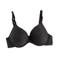 thumbnail image 3 of AHTJRT Women's Full Coverage Bras Supportive Comfy Soft Bralettes Wtih Adjustable Straps Racerbacks Seamless Tshirt Bra Black#01 XL, 3 of 6