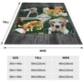 thumbnail image 6 of Custom Memorial Blankets with Photo Personalized in Loving Memory Picture Name Date Throws Blanket, Sympathy Gifts for Loss of Mom Dad Friends Pet(30"x40"), 6 of 6