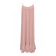 thumbnail image 5 of Mujeres Maxi Vestido de Verano Lino Siente V-Cuello Estilo de Suspensión sin Espalda Ajustable Volantes Doblado, Suelto Vestido Fluido para las Mujeres Playa, 5 of 7