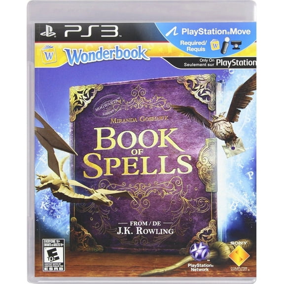Wonderbook: Book Of Spells - Software Only [PlayStation 3 PS3, PS Move] NEW