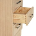 thumbnail image 4 of ARIEL Hepburn Bathroom Linen Storage Cabinet 65”H x 20”W x 16”D Natural Oak, 4 of 8