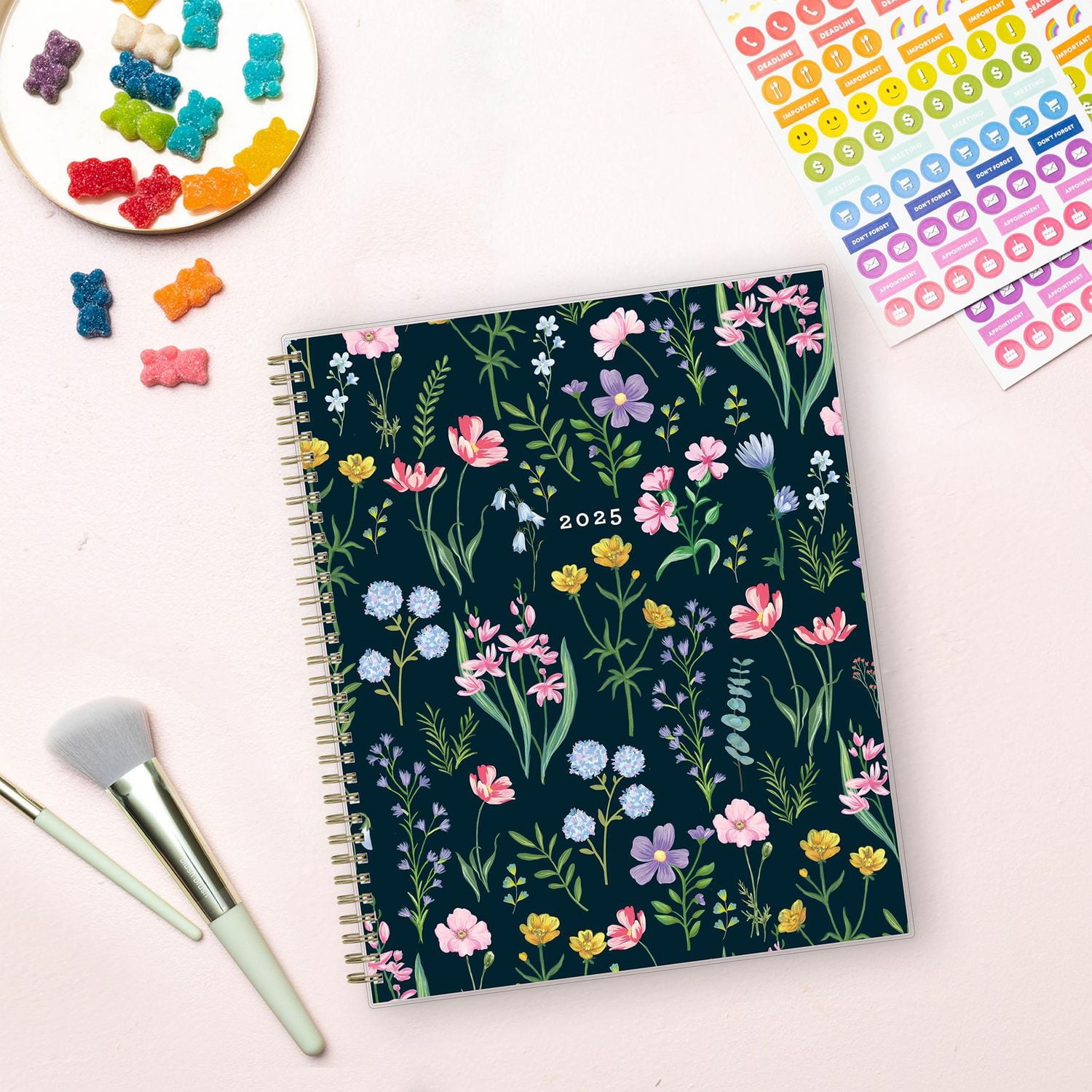 2025 Weekly Monthly Planner, 8.5 x 11, Blue Sky, Isa Meadow, 8.5x11 Weekly/Monthly Planner