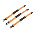 thumbnail image 4 of Laisse de Patin à Roulettes, Sangle de Support de Chaussure de Snowboard Coutures Fines Nylon Portable Durable 3 Pcs pour l'Extérieur Noir, Rouge, Bleu, Orange, 4 of 8