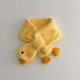 thumbnail image 5 of AWZXDE Winter Kids Scarf With Cartoon Goose Design Soft Thickened Warm Neck Wrap Cute Windproof For Children Cold Weather 2-8 Years Yellow, 5 of 5