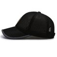 thumbnail image 2 of Béisbol Transpirable para Exteriores Verano Sombrero para El Malla Coreano Sombrero Con Visera Transpirable Versátil (tenga en Cuenta Al Realizar El Pedido Y Agregar El Embalaje La Bolsa) (negro), 2 of 9
