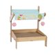 thumbnail image 4 of Cama rascadora para gatos, almohadilla rascadora de cartón, juguete para gatos, tapete extraíble, juego interactivo Azul, 4 of 9