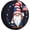 American Flag Gnome 3, variant on July 4th Spare Tire Covers American Flag Wheel Protectors USA Patriotic Wheel Covers Universal Fit for Trailer Rv SUV Truck Travel Trailers Camper