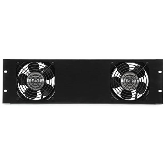 Middle Atlantic 2-Fan Rackmount Panel Anodized Finish (QFP-2)