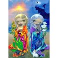 thumbnail image 1 of Diamond Painting (DB1581) 5D Square DIY Cartoon Girl Doll Poster (A1815) 40x50cm FLhrweasw Nuevo, 1 of 1