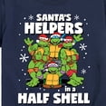 thumbnail image 3 of Teenage Muntant Ninja Turtle - Santas Helpers In A Half Shell - Toddler And Youth Short Sleeve Graphic T-Shirt, 3 of 5