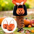 thumbnail image 1 of Halloween Trick or Treat Bags for Kids Candy Bags Large Reusable Pumpkin Bags Tote Bags for Trick or Treating Party Favor Bags for Halloween, 1 of 9
