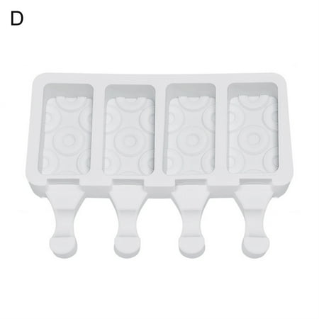 

YFan Tear-resistance Popsicle Mold Easy Release Silicone DIY Craft Safety Ice Cream Mold for Home