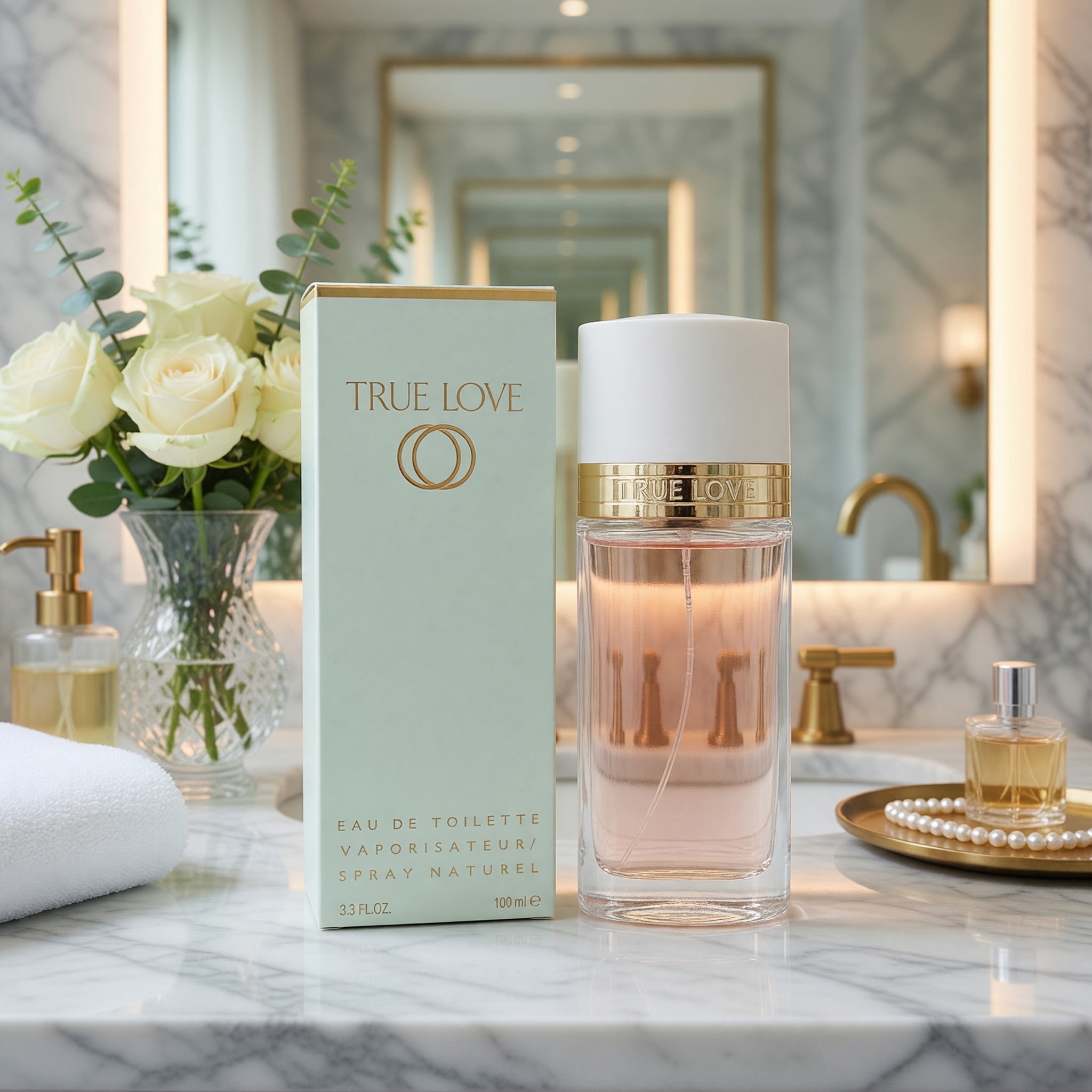 Elizabeth Arden True Love Eau de Toilette, Perfume for Women, 3.3 Oz