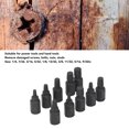 thumbnail image 4 of Broken Screw Extractor Set Damaged Screw Extractor Damaged Screw Remover Damaged Screw Remover Kit Broken Screw Removal Tool 10Pcs Broken Screw Extractor Set 1/4 7/32 3/16 5/32 1/8, 4 of 8