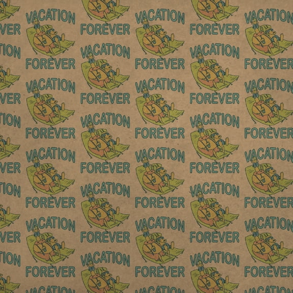 Rocko's Modern Life Vacation Forever Premium Kraft Roll Gift Wrap Wrapping Paper