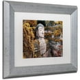 thumbnail image 2 of Trademark Fine Art "Giant Buddha I" Canvas Art by Philippe Hugonnard, White Matte, Silver Frame, 2 of 4