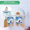 thumbnail image 4 of Yayeee Pot Holders Kitchen Heat Resistant with Pocket 7"x9.8" Cotton Oven Cooking Hot Pads, Abstract Snow Mountain, 4 of 7