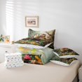 thumbnail image 6 of Feelyou Couple Otter Wildlife Twin Bedding Sets 7pcs, Rustic Flower Bedding Comforter Set, 6 of 8