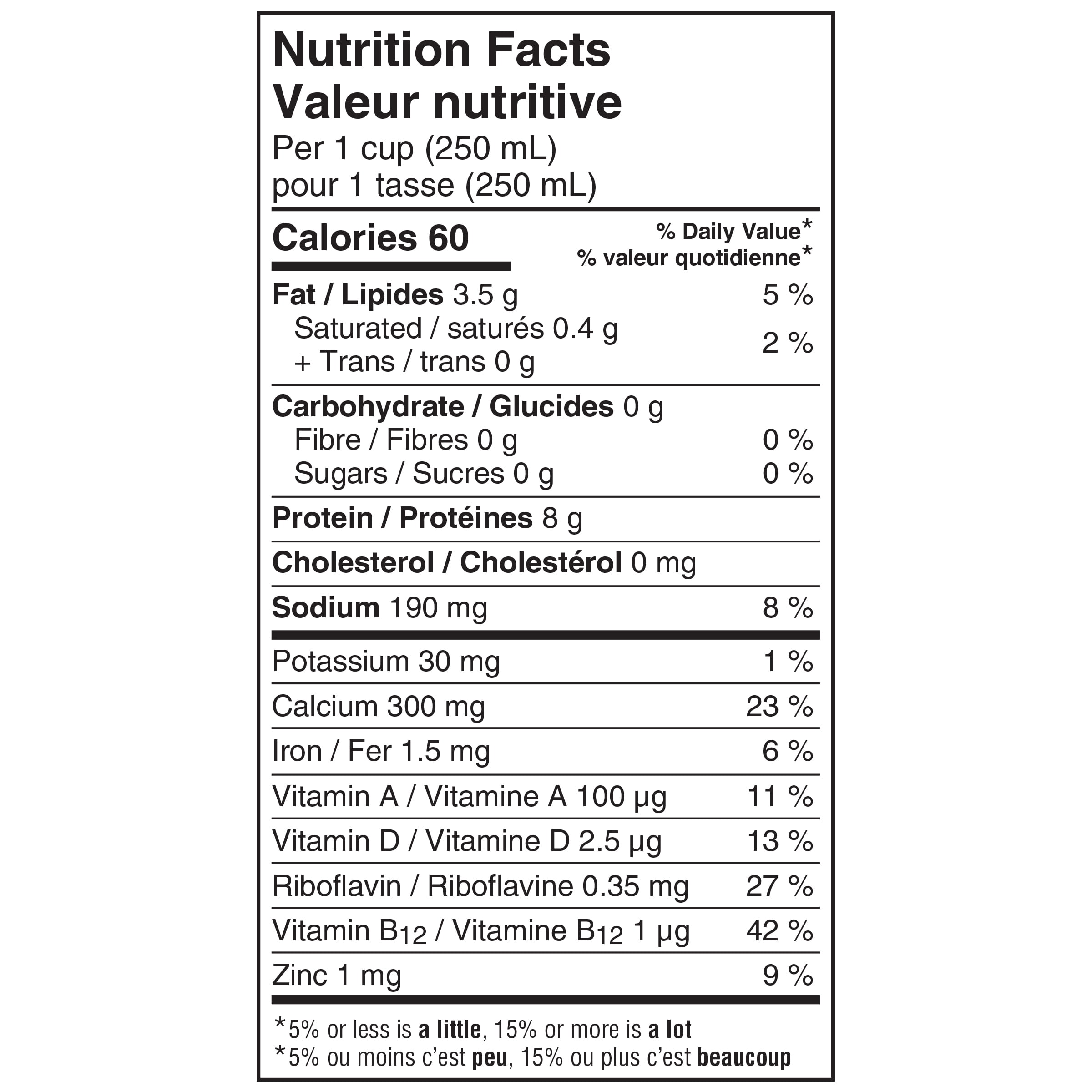 Boisson Amande originale d’origine végétale non sucrée 1.75lt