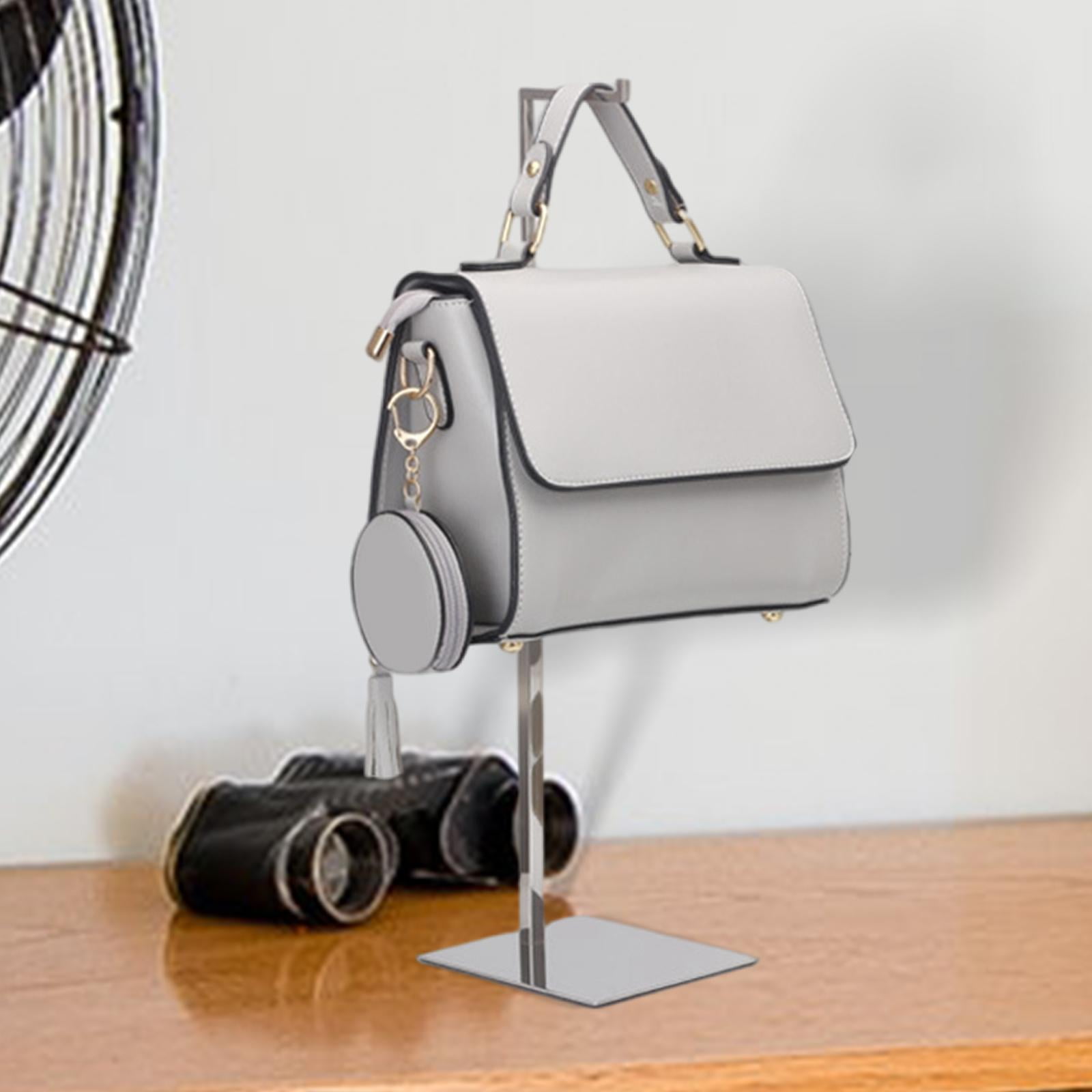 Greneric 2 Pack Metal Adjustable Handbag Display Stand Holder