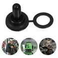 thumbnail image 3 of 10pcs Switch Cover 12mm Toggle Switch Cover Protective Cap Long-Lasting Quick Operation Switch Cover for Electronics Devices, 3 of 8