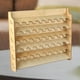 thumbnail image 5 of Vitrina de madera multicapa para pinceles de pigmento, estanterías para herramientas de epoxi como se describe, 5 of 9