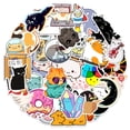 thumbnail image 1 of 100 Uds. Pegatinas de grafiti lindo gatito y cachorro teléfono móvil taza de agua ordenador pegatinas de tienda de mano impermeables, 1 of 5