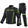 thumbnail image 1 of HEROBIKER chaqueta impermeable para motocicleta, chaqueta de carreras para hombre, pantalones de motocicleta usables, chaqueta de Moto con protección EVA, 1 of 5