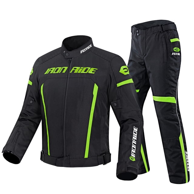 HEROBIKER chaqueta impermeable para motocicleta, chaqueta de carreras para hombre, pantalones de motocicleta usables, chaqueta de Moto con protección EVA