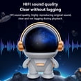 thumbnail image 5 of A - Intelligent Astronaut Mini Portable Bluetooth Speaker - Wireless Bluetooth Speaker with Subwoofer, Supports Multiple Audio Sources, Ideal for Outdoor Activities and Travel,Multicolor A, 5 of 5