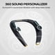 thumbnail image 2 of Monster Boomerang Petite Altavoces Bluetooth con banda para el cuello, altavoz para el cuello con tiempo de reproducción de 15 horas, sonido estéreo 3D de alta fidelidad aptX, baja latencia, micrófono, 2 of 5