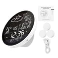 thumbnail image 1 of hygrothermograph,Meter Color Screen With Clock Indoor Color Screen Weather And Outdoor Temperature Weather Station With Clock Indoor And With Cindoor And Outdoor Temperature Meter Weather Ctemp. With, 1 of 7