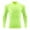 1#Green2, variant on Kiijoy Boys Athletic Long Sleeve T-Shirt Kids Quick Dry Stretch Training Tee, Sizes 5-6