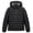 Black, variant on Boys Hooded Puffer Jacket Lightweight Insulated Windproof Winter Coat Kids Packable Reversible Water R𝐞sistant Girls Overcoat