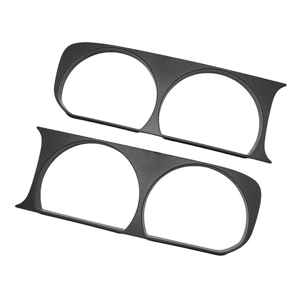 Marco frontal del bisel del faro 68051526AA 68051527AA para Dodge Challenger 2008-2014