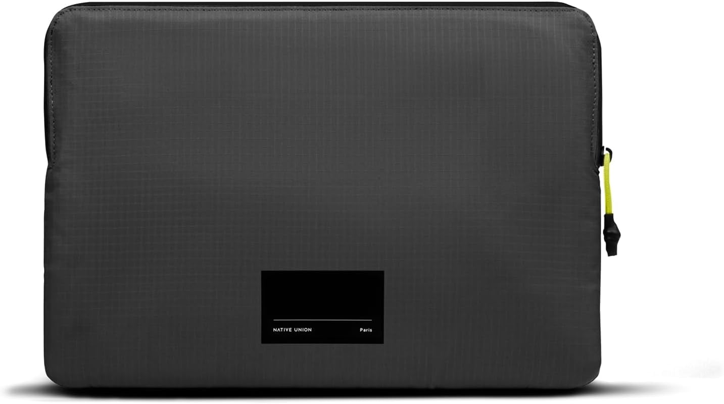 Native Union Ultralight Laptop Sleeve – Durable, Lightweight – 13 inch Computer Soft Sleeve (Black)