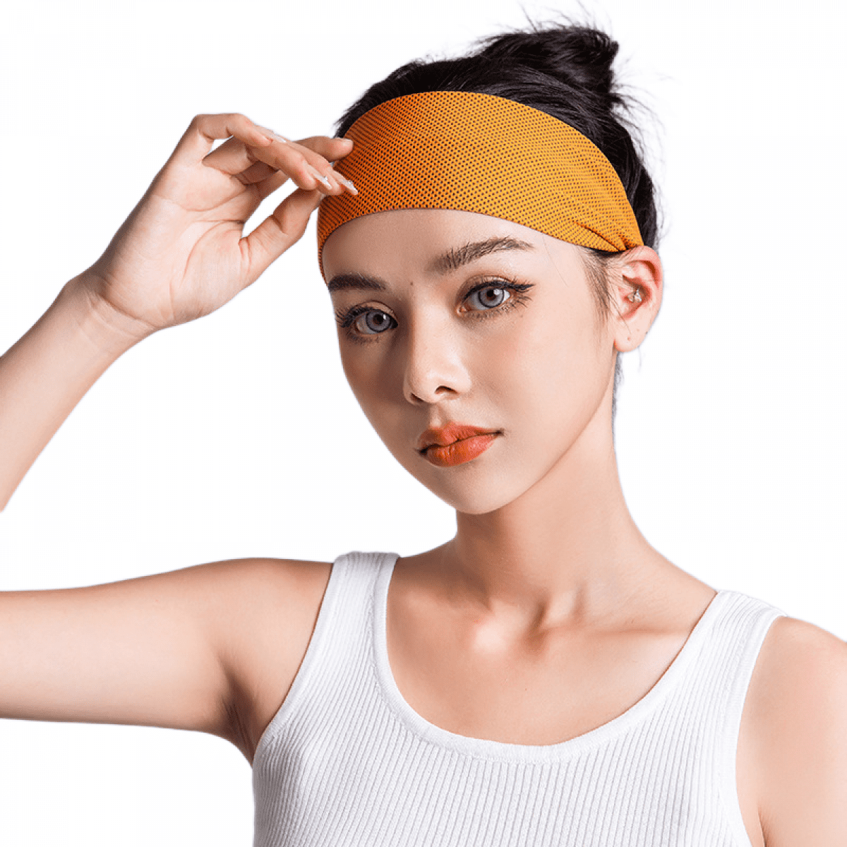 4-Pack Sweat-Wicking Headbands & Wistbands Fo Men & Women