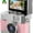 Pink, variant on Thumb-Sized Flip Screen Mini Camera - Digital Retro CCD High-Definition Portable Small Camera, 180° Flip Screen, Include 64GB TF Card, Card Reader, OTG for Beginners (Orange)