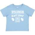thumbnail image 3 of Inktastic Wisconsin Awesome Since 1848 Boys or Girls Baby T-Shirt, 3 of 5