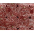 thumbnail image 4 of oneOone Georgette Viscose Dark Rose Brown Fabric Geometric Diy Clothing Quilting Fabric Print Fabric By Yard 42 Inch Wide, 4 of 4