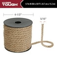 thumbnail image 3 of Hyper Tough 5/16 in x 50 ft Jute Twine, 3 of 12